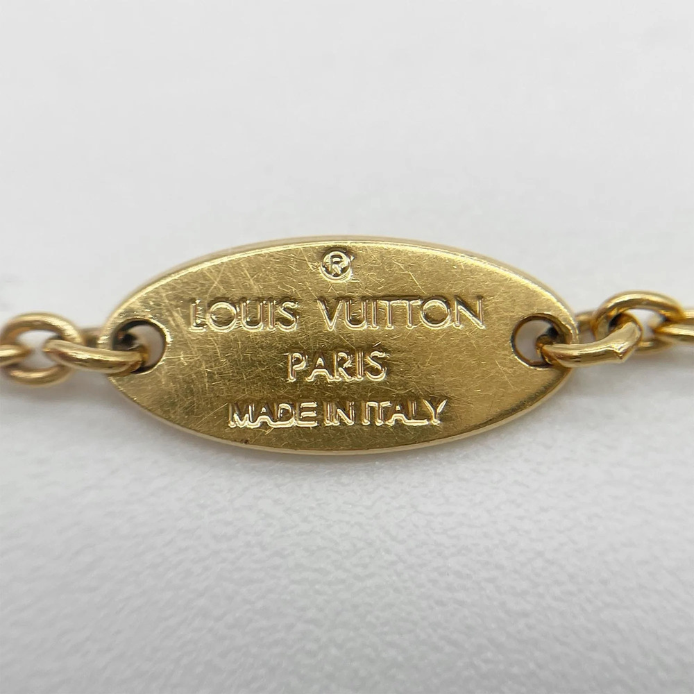 LOUIS VUITTON Gold Charm Bracelet - Picture 5 of 8